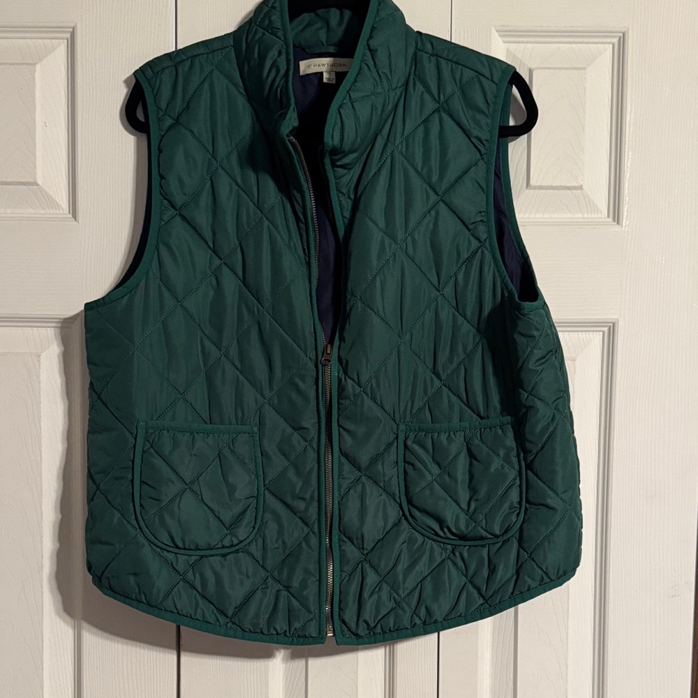 41 Hawthorn Green Quilted Vest